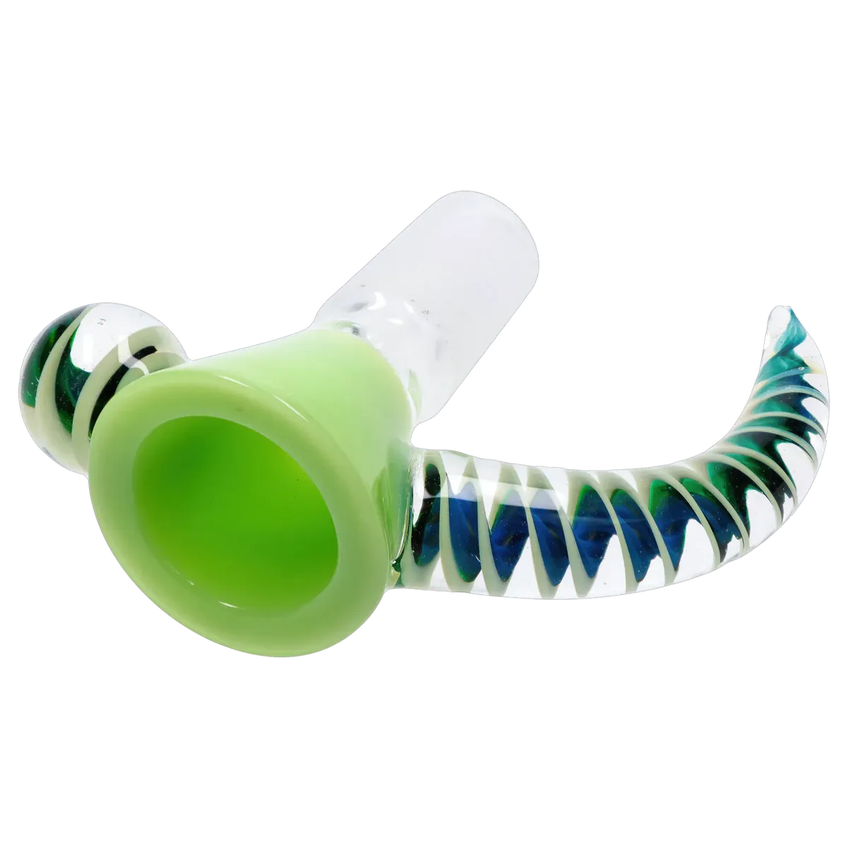 GC Horn Bowl - Milky Green