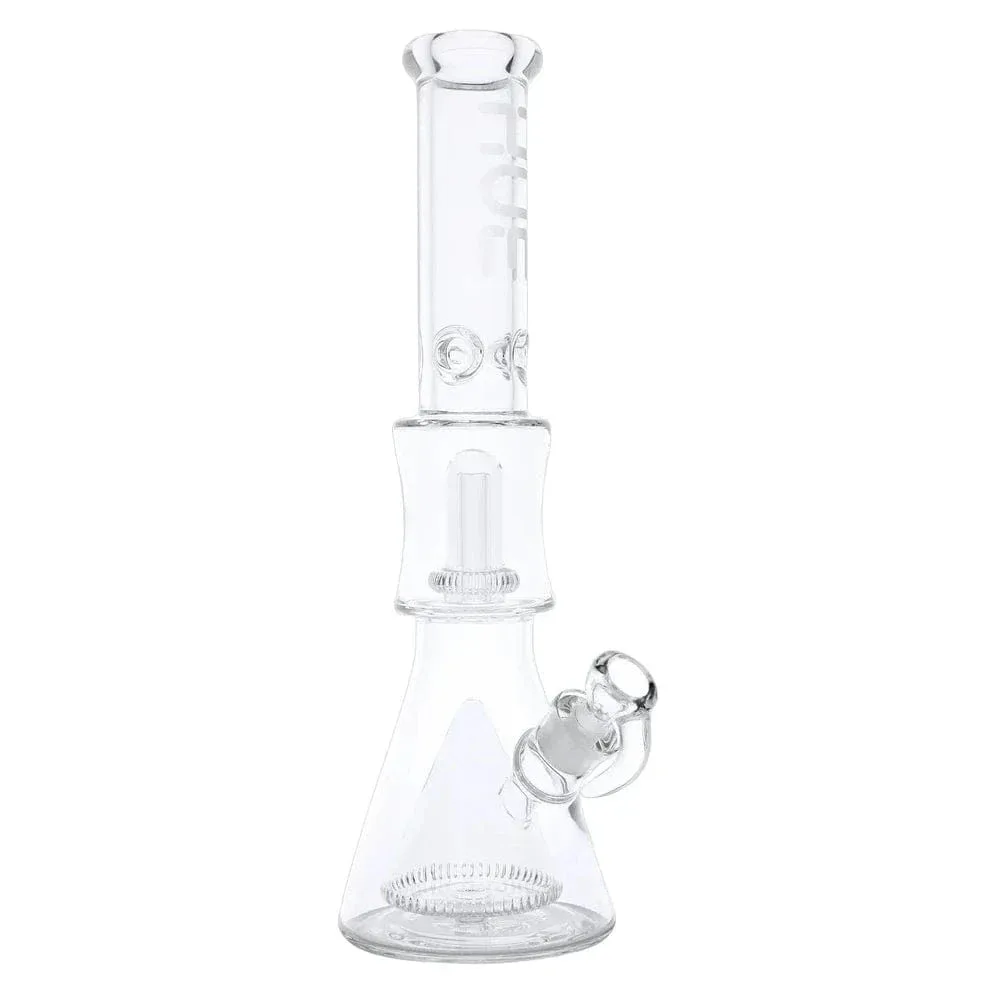 Hue - Pyramid Water Pipe Clear - 16.25"