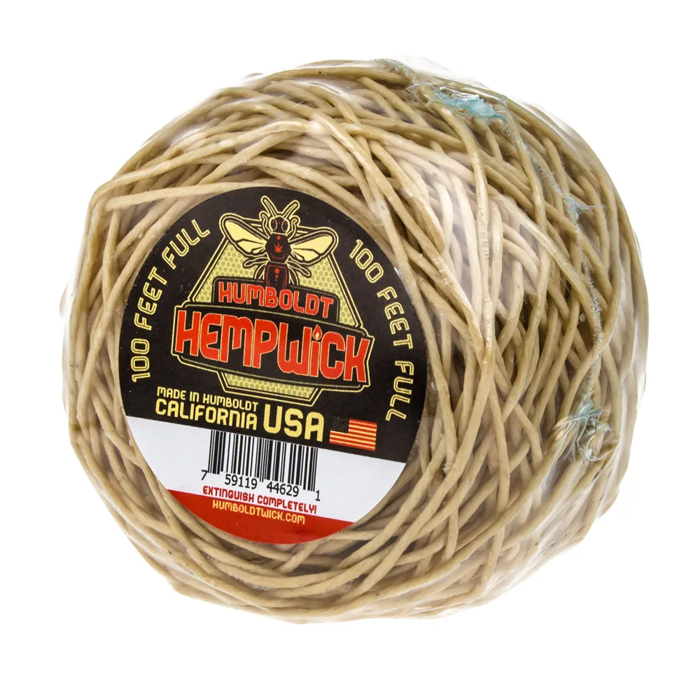 Humboldt Hemp Wick Full Flame | 100ft