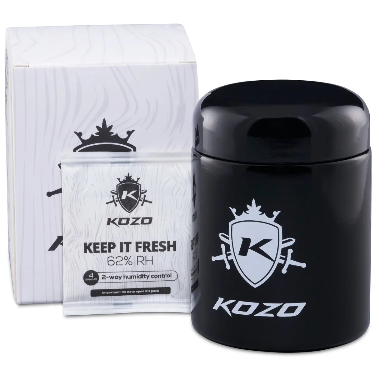 Kozo Glass Jar