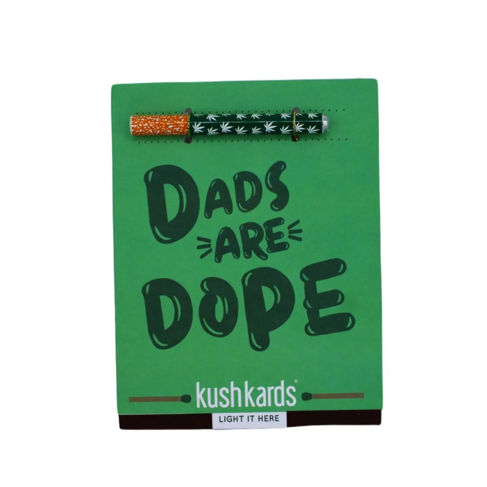 KushKards One Hitter Greeting Cards | Dope Dad