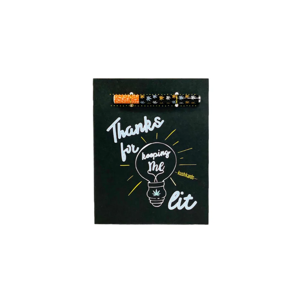 KushKards One Hitter Greeting Cards | Keep Lit