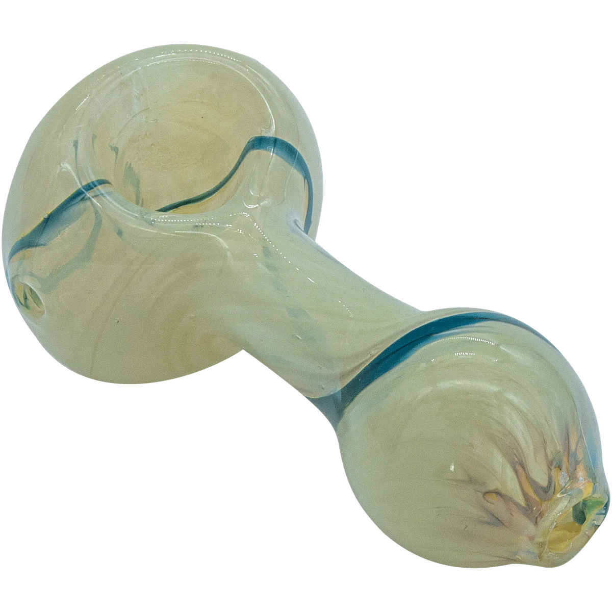 LA Pipes Bone White Color Spoon Pipe