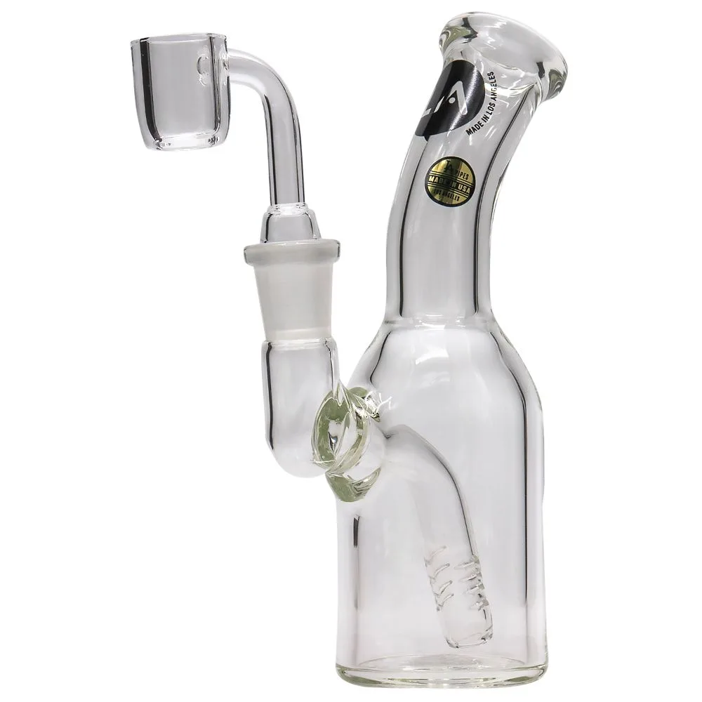 LA Pipes Mini Bent Neck Dab Rig