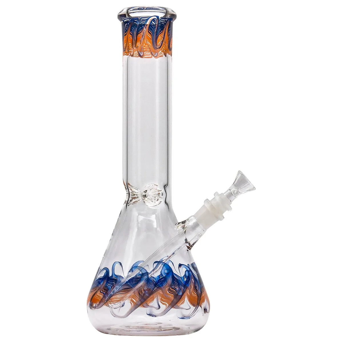 LA Pipes "Phoenix Rising" Color Wrapped Beaker Bong