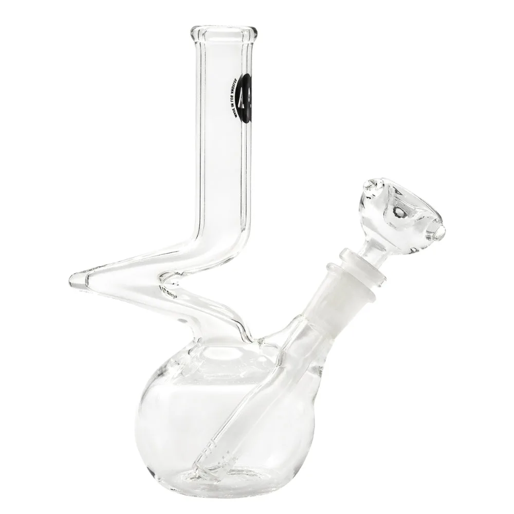 LA Pipes Simply Guy Bubble Base Zong Neck Bong