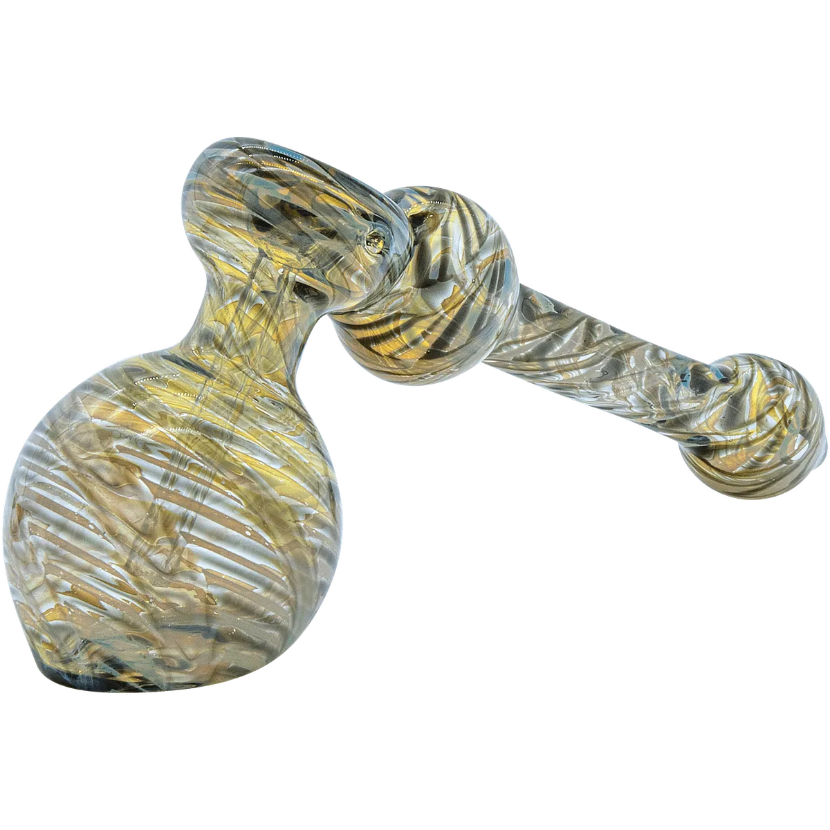 LA Pipes The "Full Rake" Fumed Hammer Bubbler Pipe