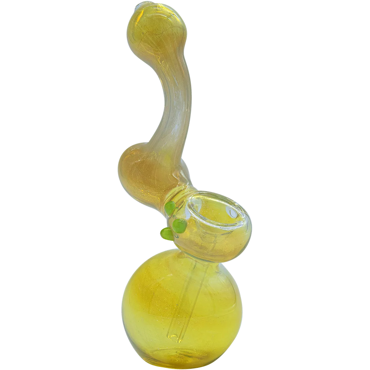 LA Pipes The "Silver Sherlock" Fumed Sherlock Bubbler Pipe