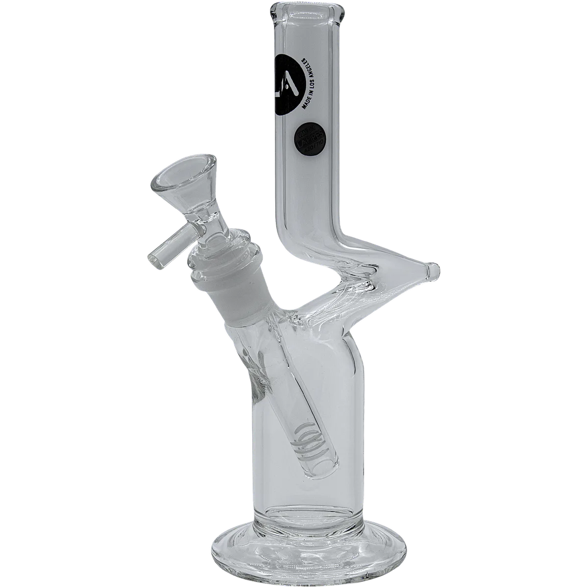 LA Pipes "The Zig" Straight Zong Style Bong
