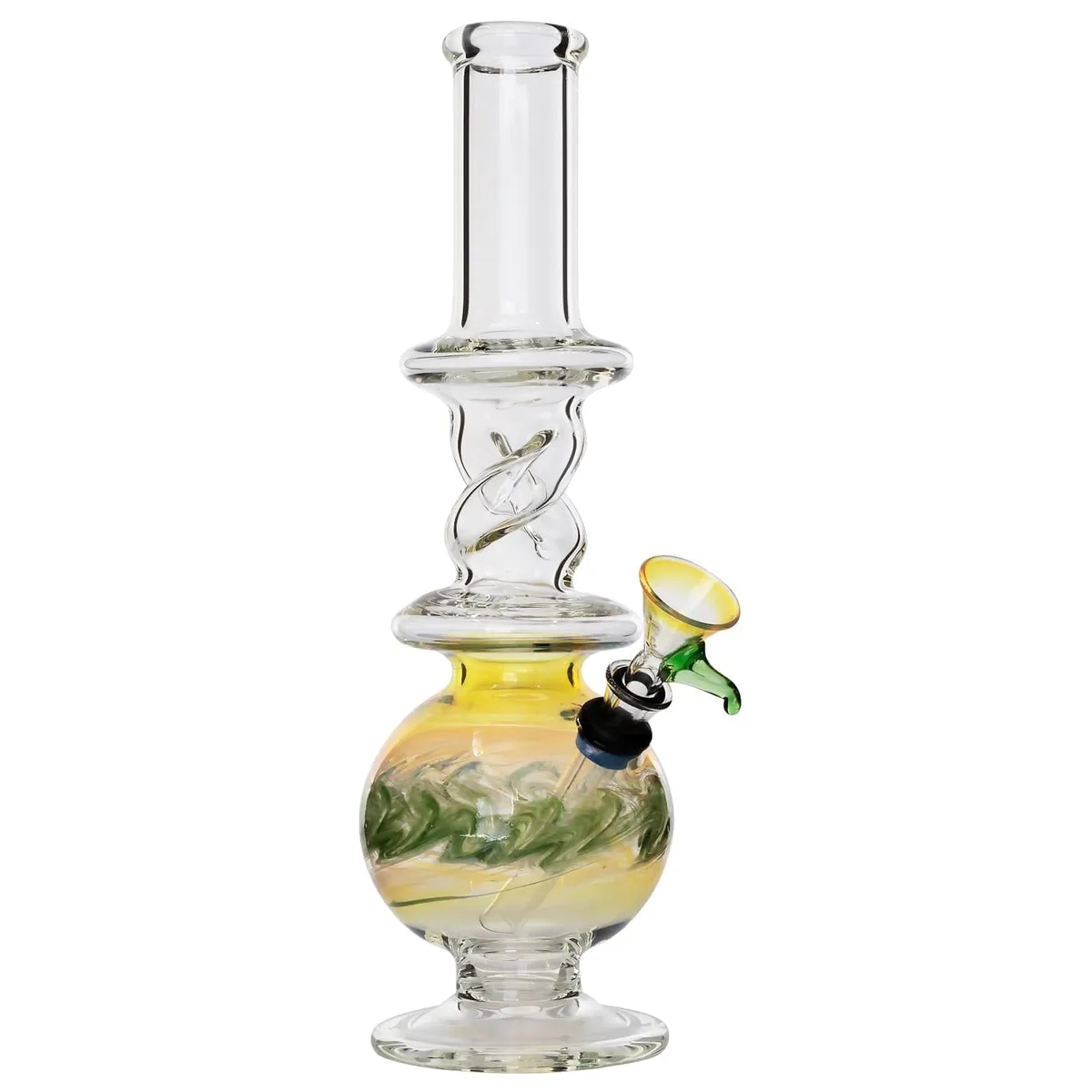 LA Pipes Typhoon Twister Glass Bong