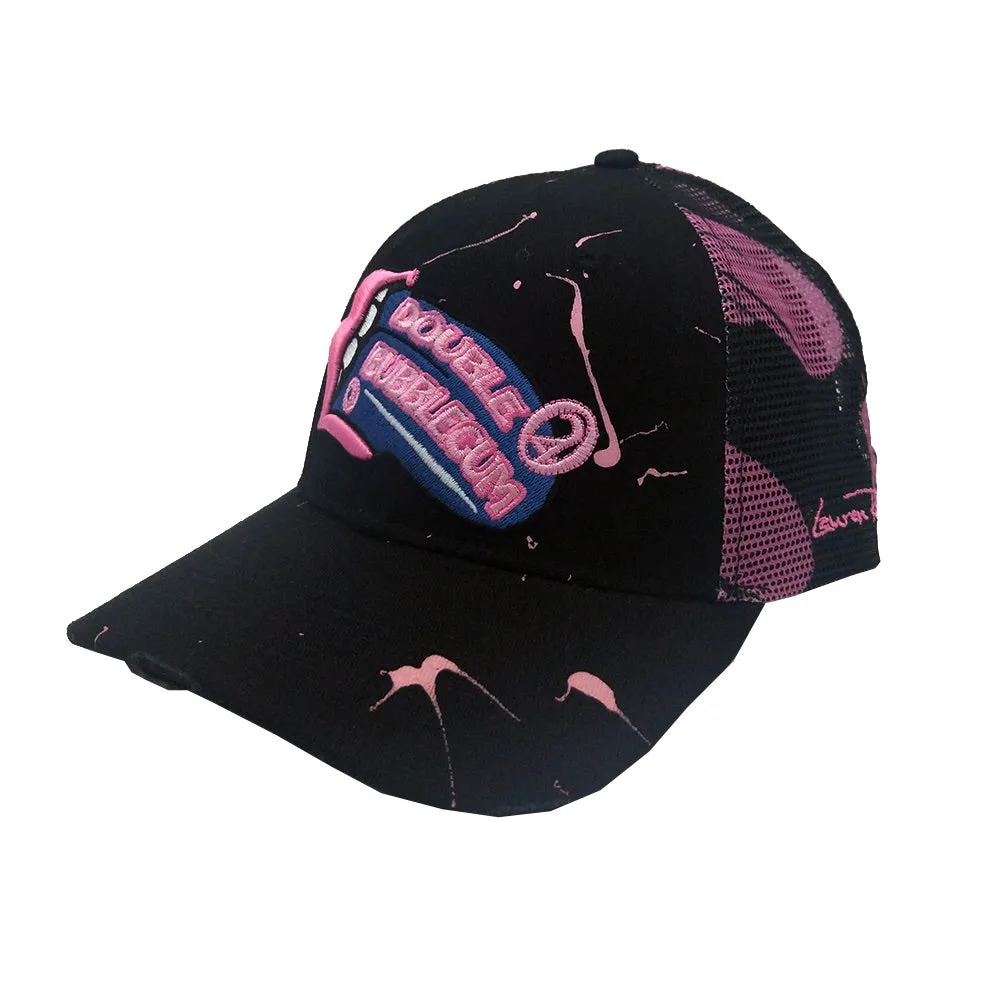 Lauren Rose Double Bubblegum 420 Trucker Snapback