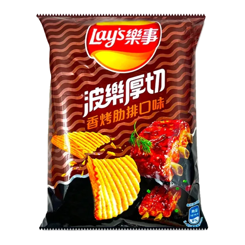 Lay's Chips - Rich Cut BBQ Pack of 6