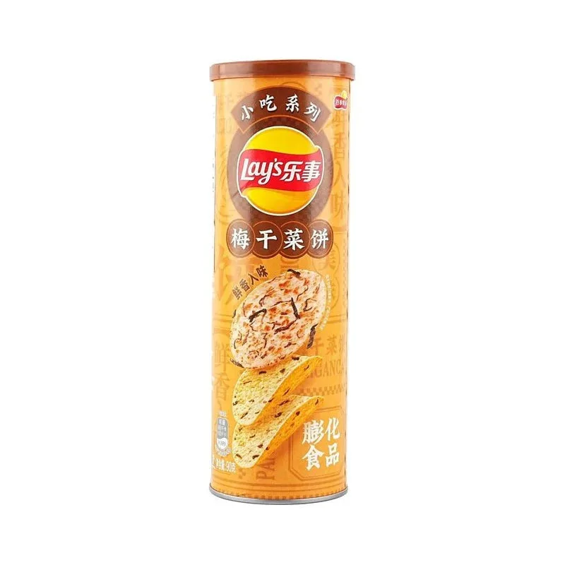 Lay's Chips - Stax Umeboshi Vegetable Pancake Pack of 24