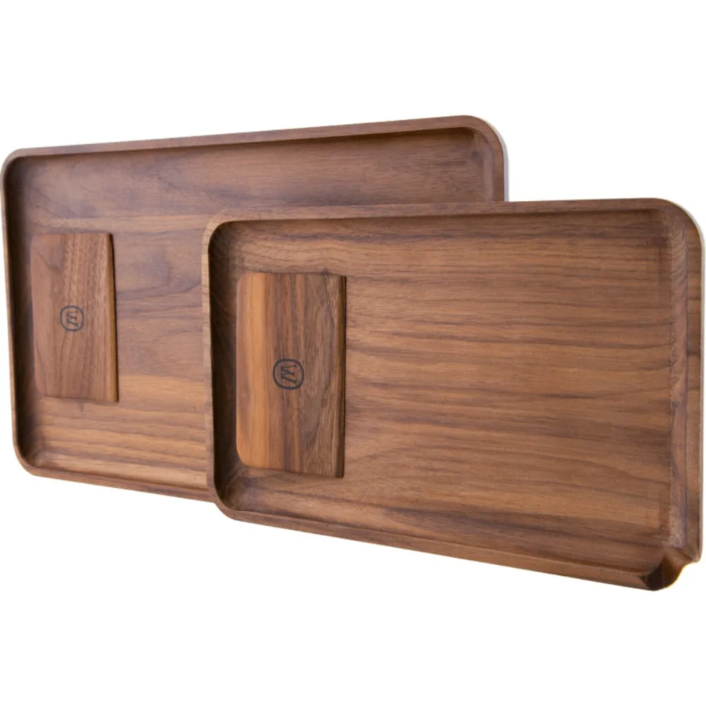 Marley Natural Black Walnut Tray with Scraper