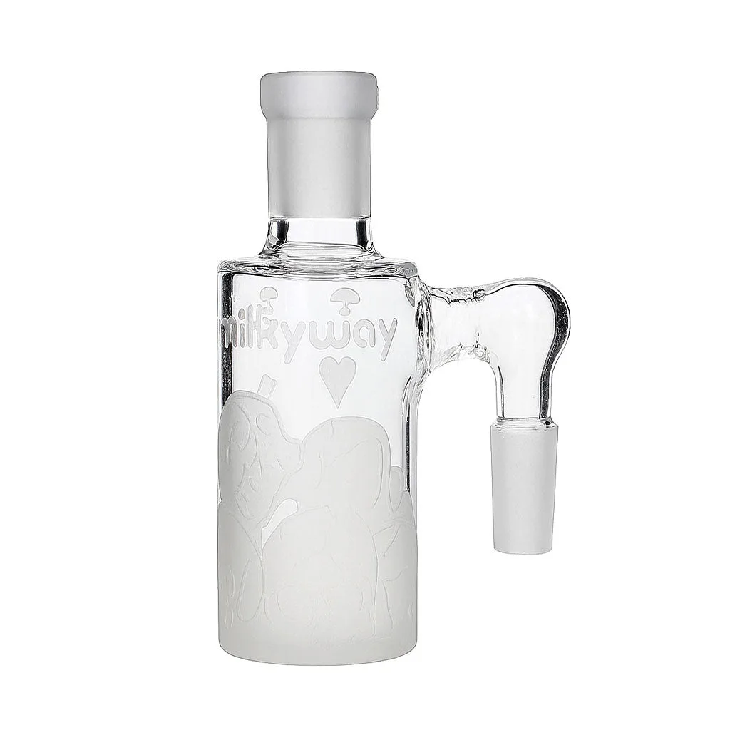 MILKYWAY Emperor's Legacy Wet Ash Catcher 90° Degree/Male-14mm