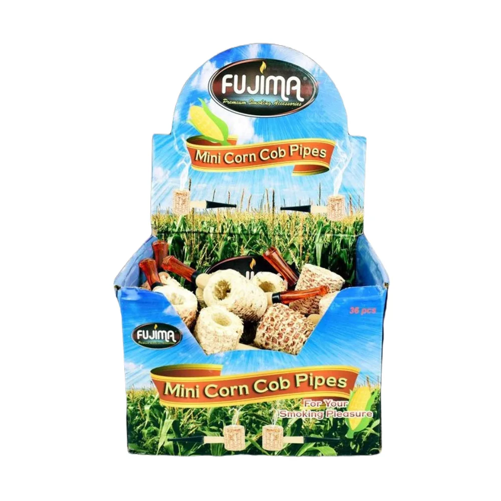 GC Mini Corn Cob Pipe - 36 Pack