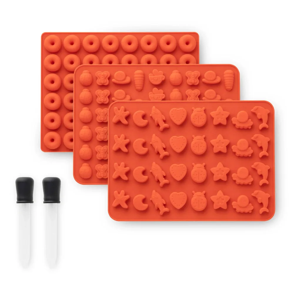 ONGROK Silicone Gummy Making Kit - 3 Pack