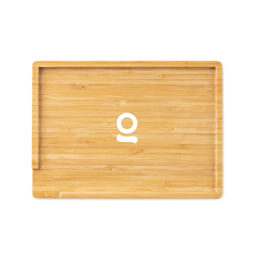 ONGROK Sustainable Wood Bamboo Rolling Tray