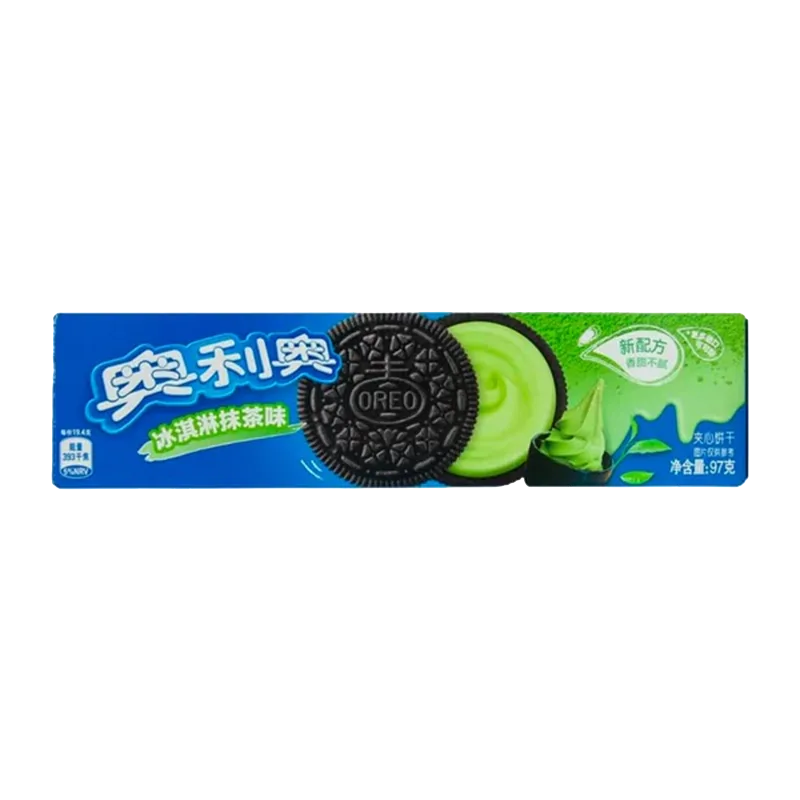 Oreo Cookies - Matcha Ice Cream Single