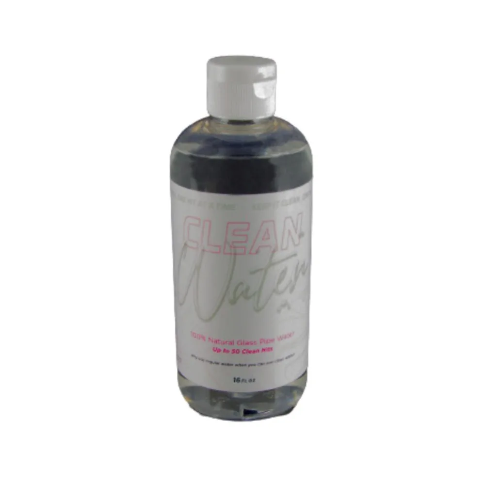 Pink Formula Clean Water Bong Water