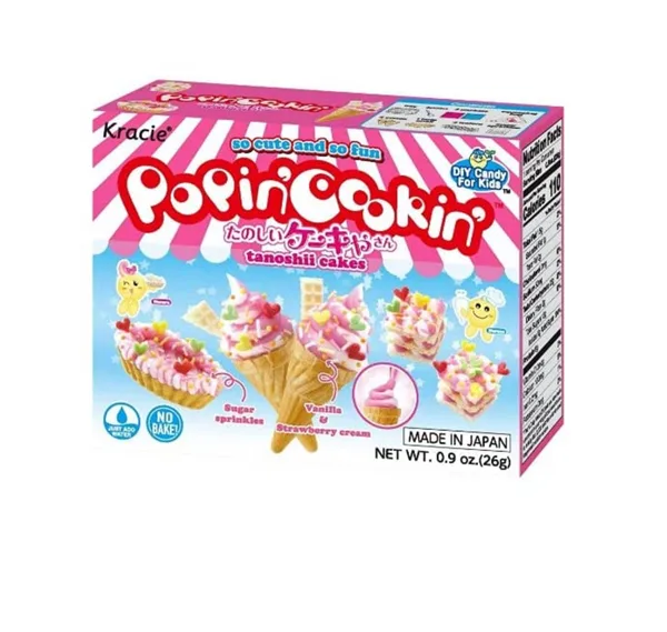 Popin' Cookin' DIY Candy Making Kit - Tanoshii Cakes