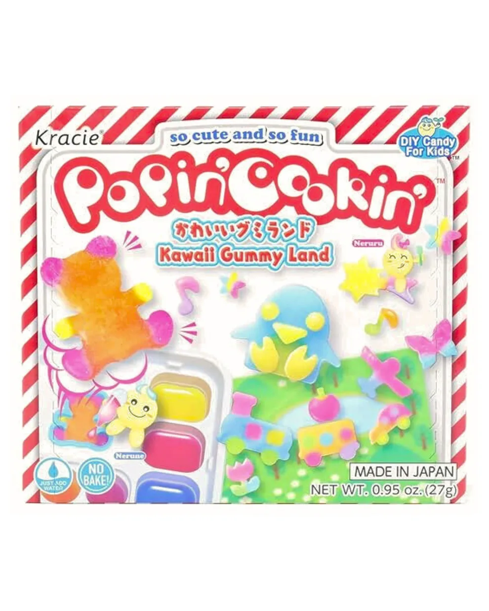 Popin' Cookin' DIY Candy Making Kit - Tanoshii Kawaii Gummy Land