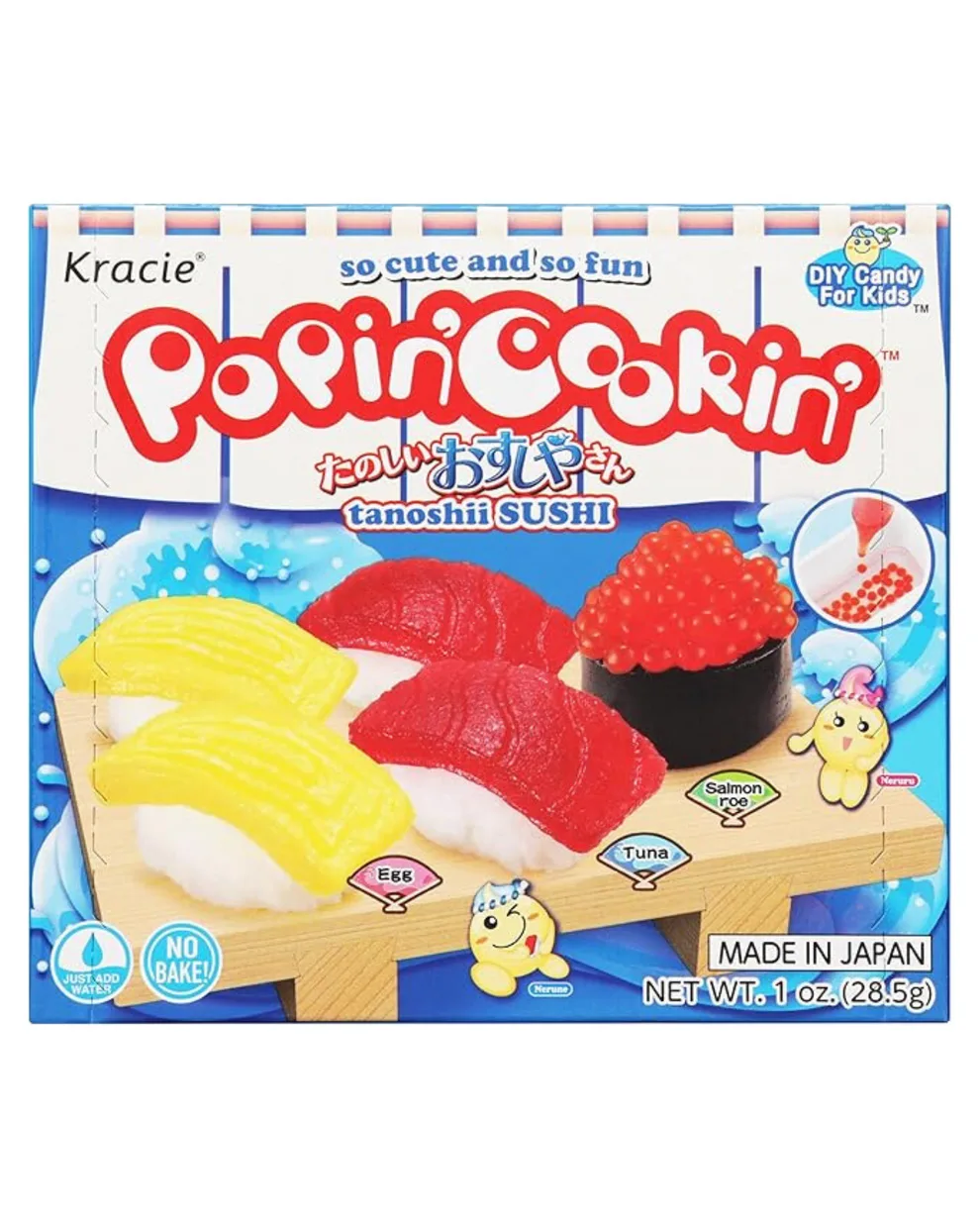 Popin' Cookin' DIY Candy Making Kit - Tanoshii Sushi