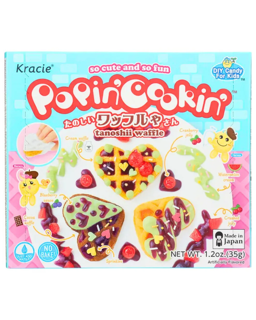 Popin' Cookin' DIY Candy Making Kit - Tanoshii Waffle