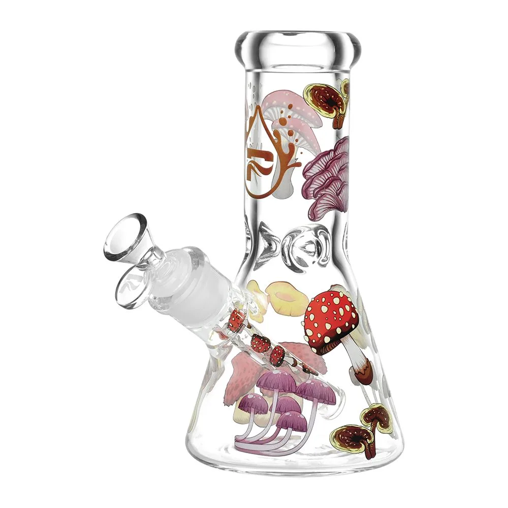 Pulsar Eat Me Design Series Glass Beaker Bong - 7.75" / 14mm F