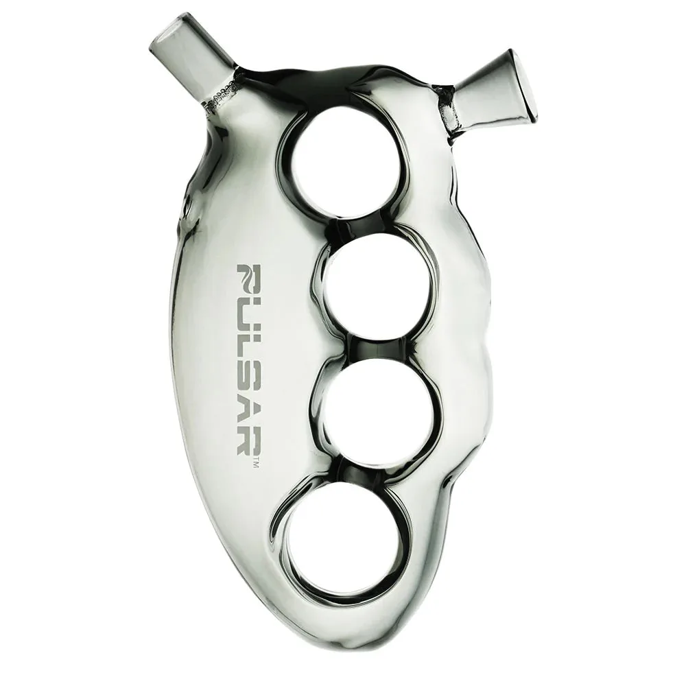 Pulsar Glass Knuckles Bubbler | 5.5 Inch