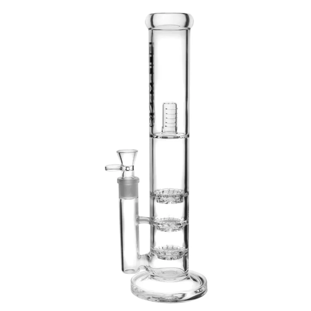 Pulsar Glass Bong With Three Turbine Percolators