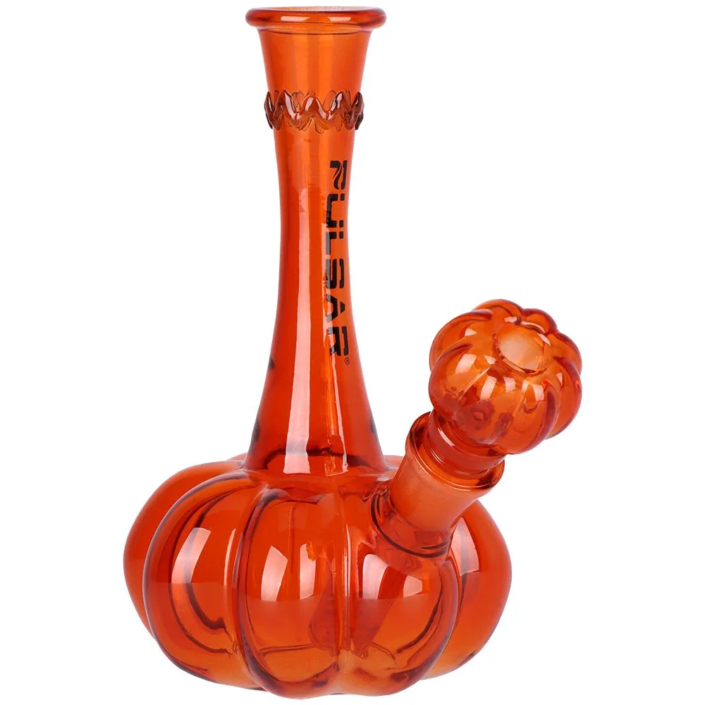 Pulsar Pumpkin Glass Bong - 7.25" / 14mm F