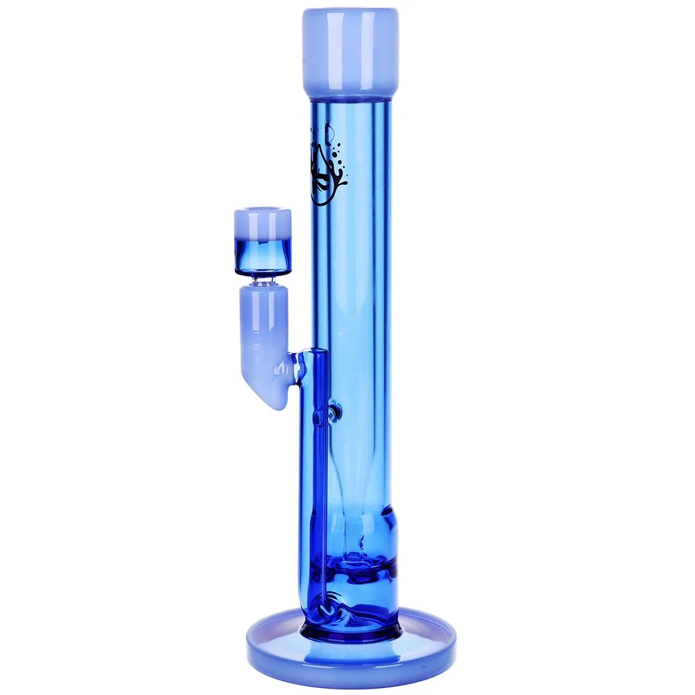 Pulsar Transporter Kicked Straight Tube Glass Bong | 14" | 14mm F
