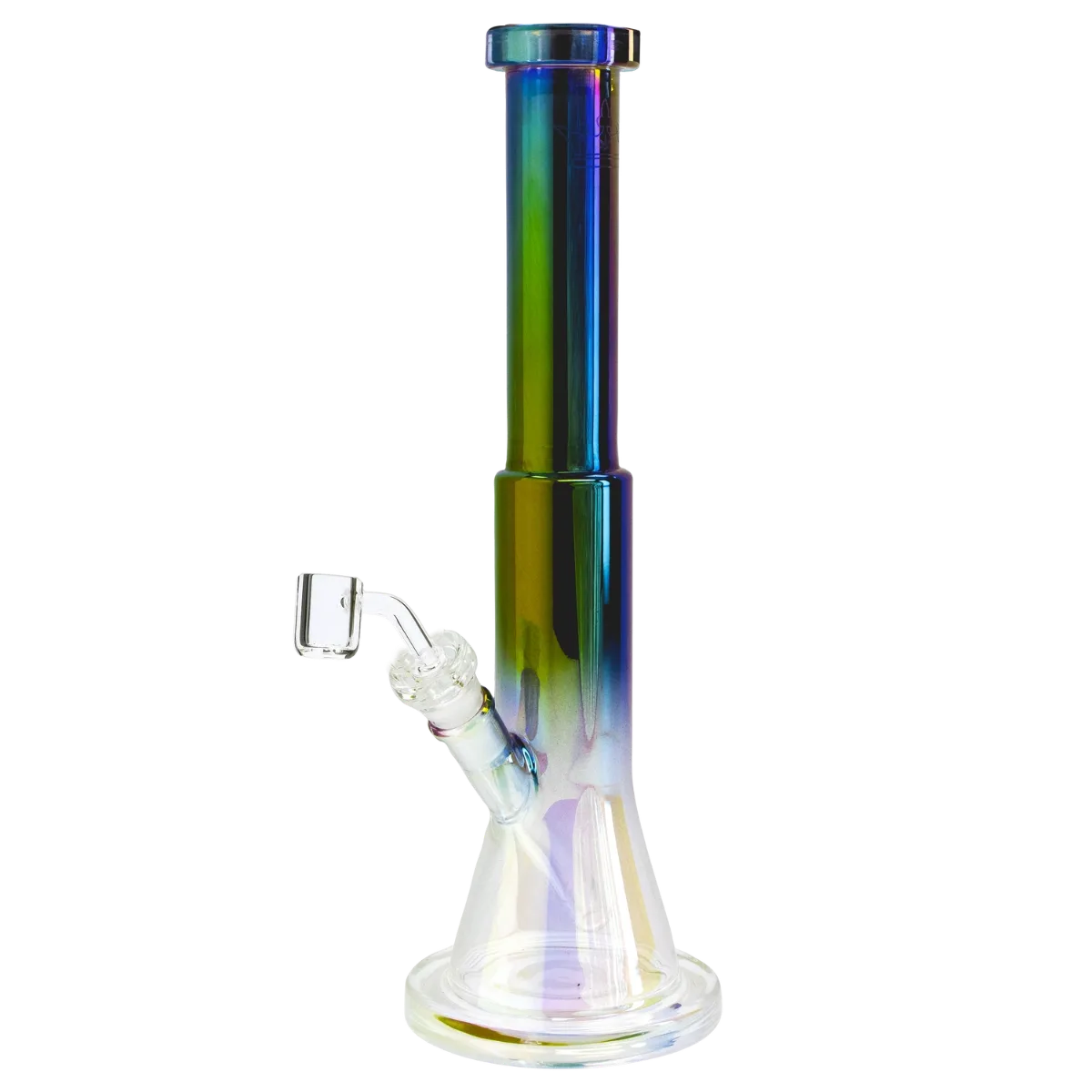 Queen of Bud Black Obsidian Dual Use Bong - 14 in.