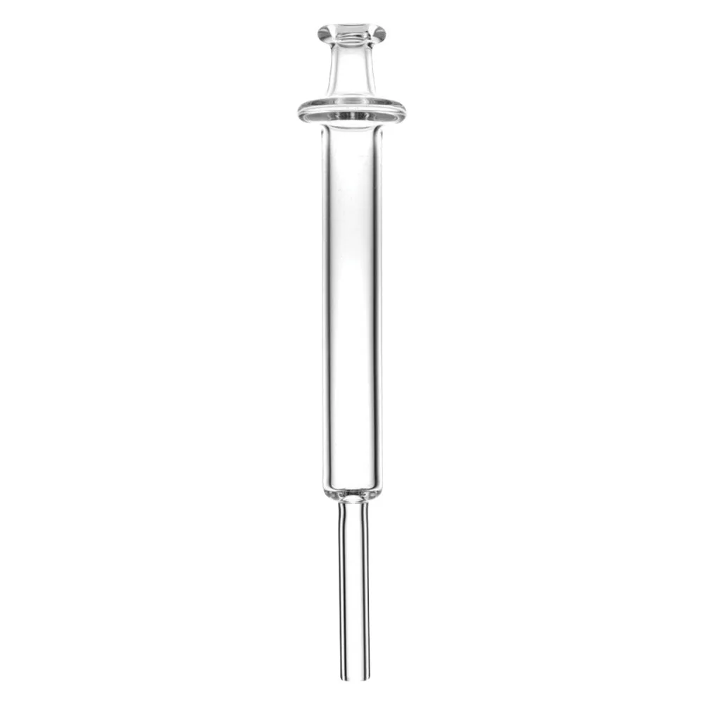 Quartz Minimalist Syringe Dab Straw