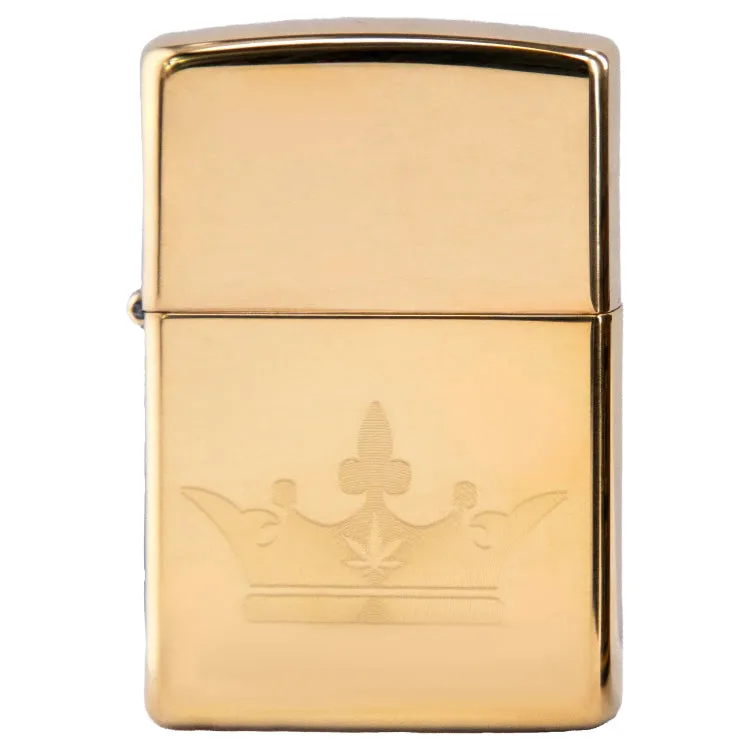 Queen of Bud Golden Majesty Zippo
