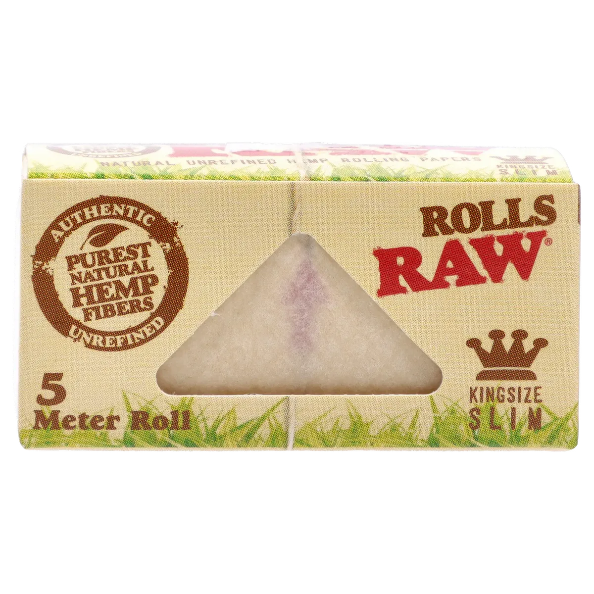 RAW - King Size Slim 5 Meter Paper Roll - Organic Hemp
