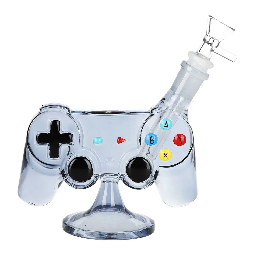 SeshGear Game Controller Glass Water Pipe - 5.5" / 14mm F