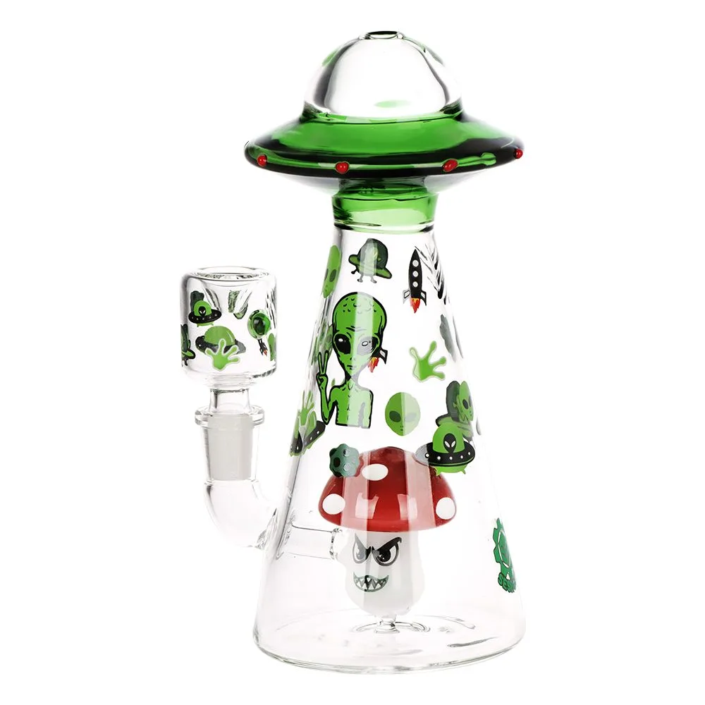 SeshGear Interstellar Trip Glass Bong - 7.25" / 14mm F