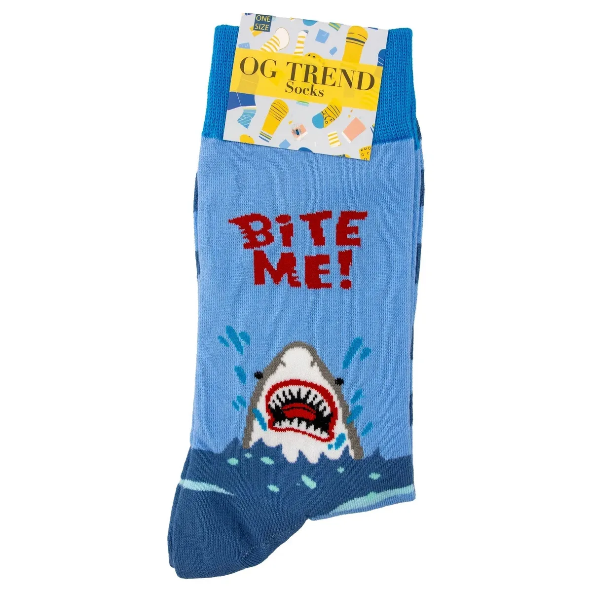 OG Trend Shark - Bite Me! Socks - One Size Fits All