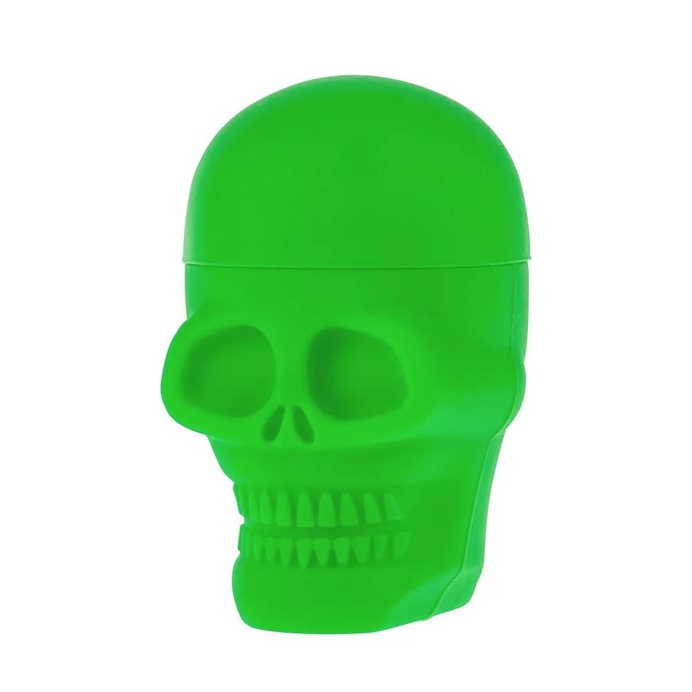 Silicone Non-Stick Stash Container | Skull