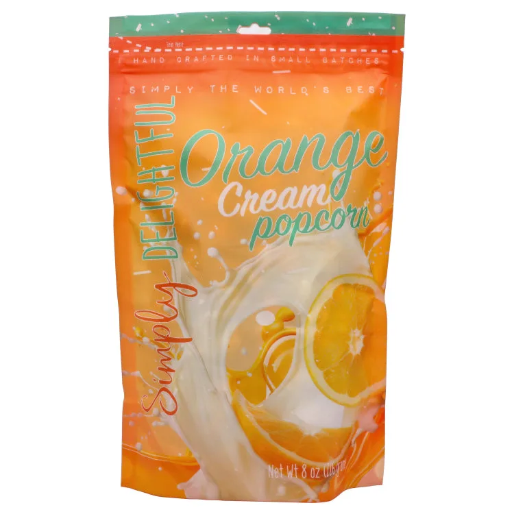 Simply Delightful Orange Cream Popcorn