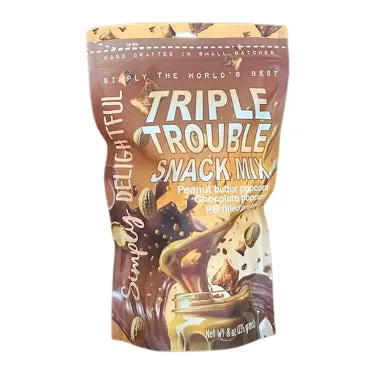 Simply Delightful Triple Trouble Snack Mix