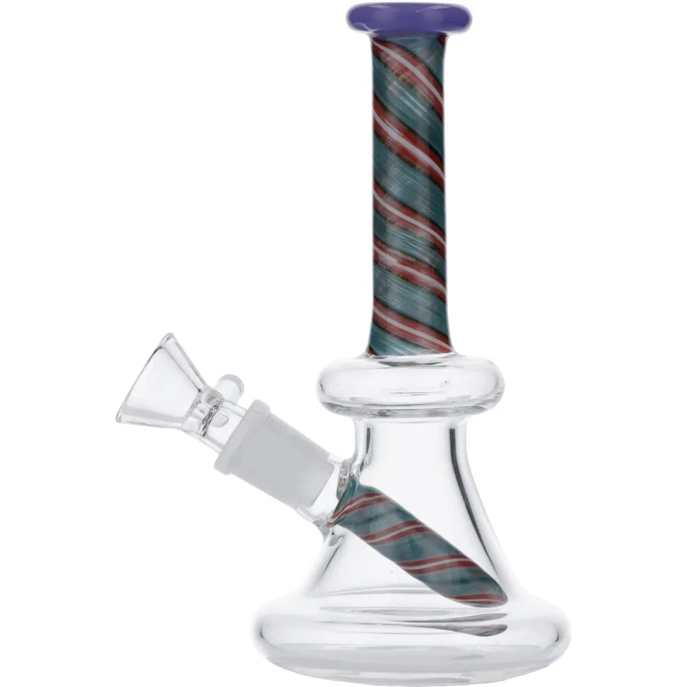 Spiral Neck Mini Beaker Bong