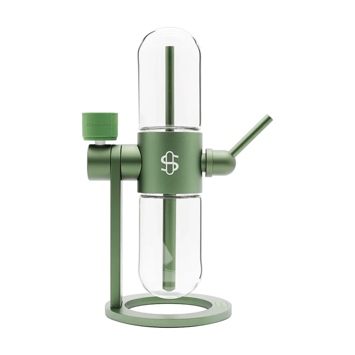 Stündenglass Gravity Infuser - Olive Green | 360° Gravity Hookah