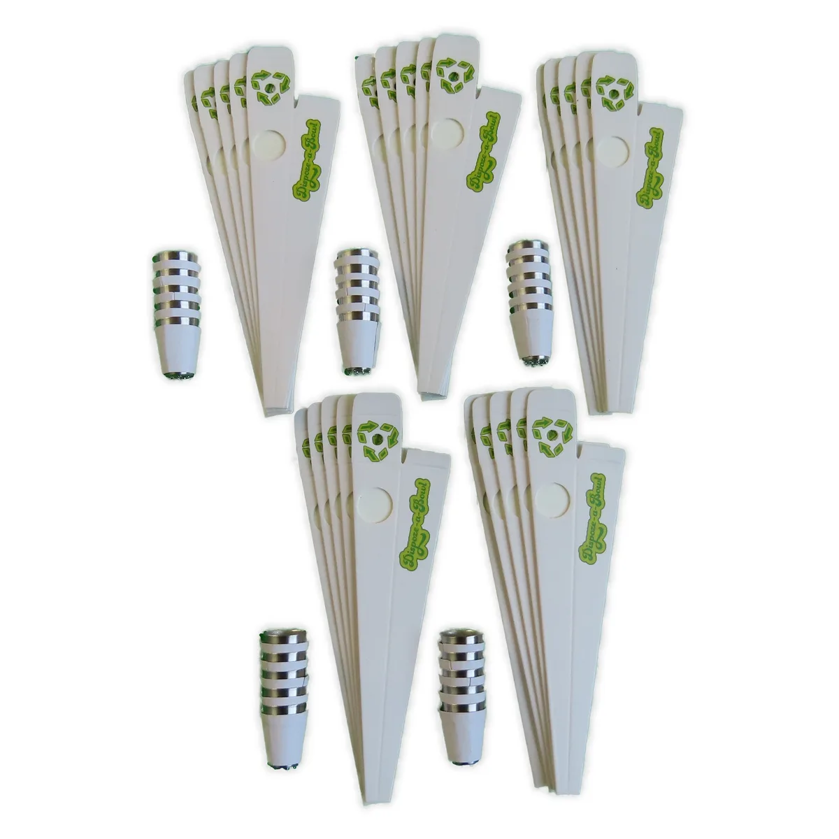 The Dispoze-a-Bowl 25 Pack: Fresh, Clean, & Convenient Smoking Pipes with Stainless Steel Bowl