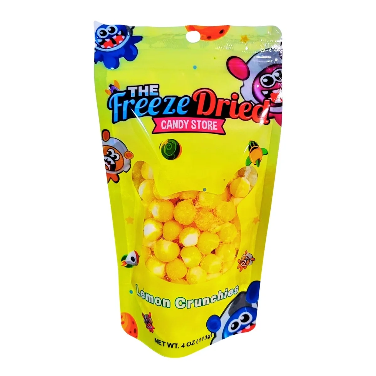 The Freeze Dried Candy Store Freeze Dried Lemon Crunchies