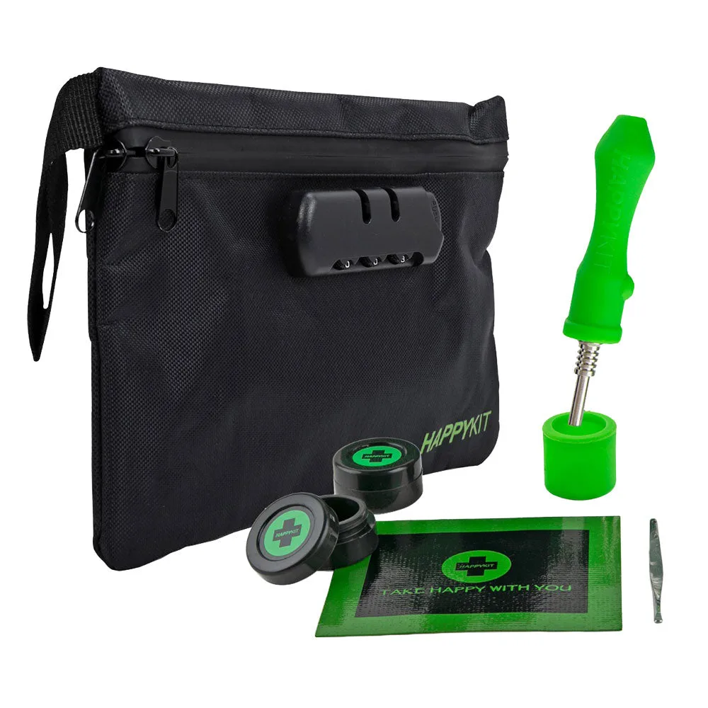 The Happy Kit Happy Dab Pouch Lockable Travel Kit