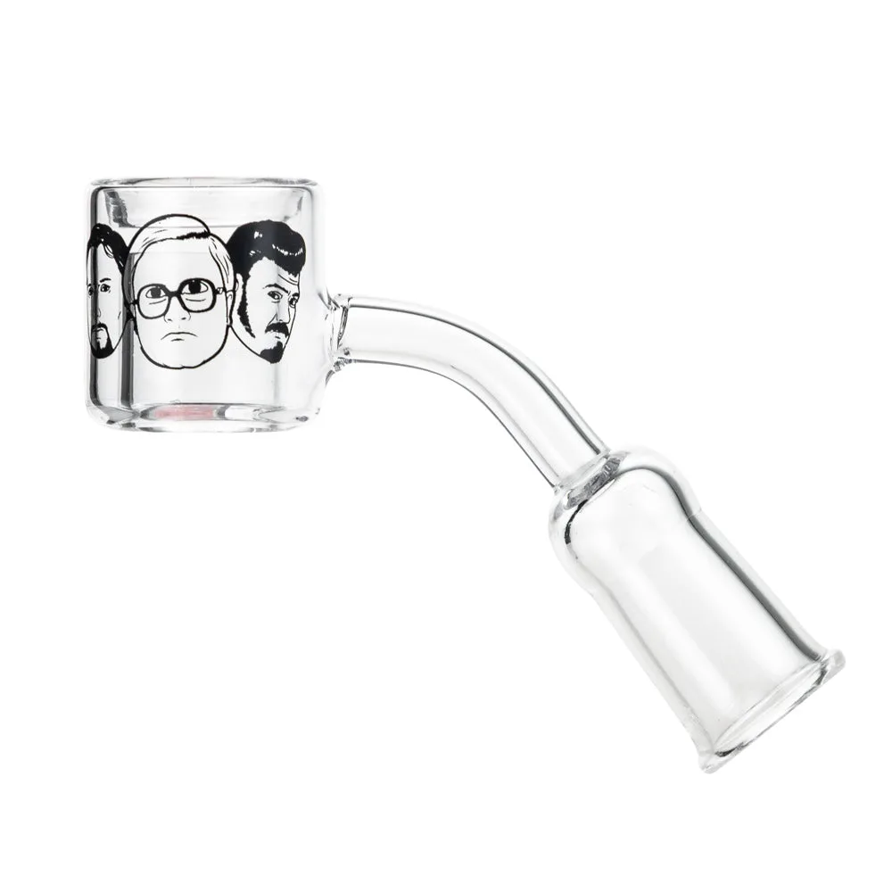 Trailer Park Boys Female Quartz Thermal Banger with 45° angle | 14.5mm