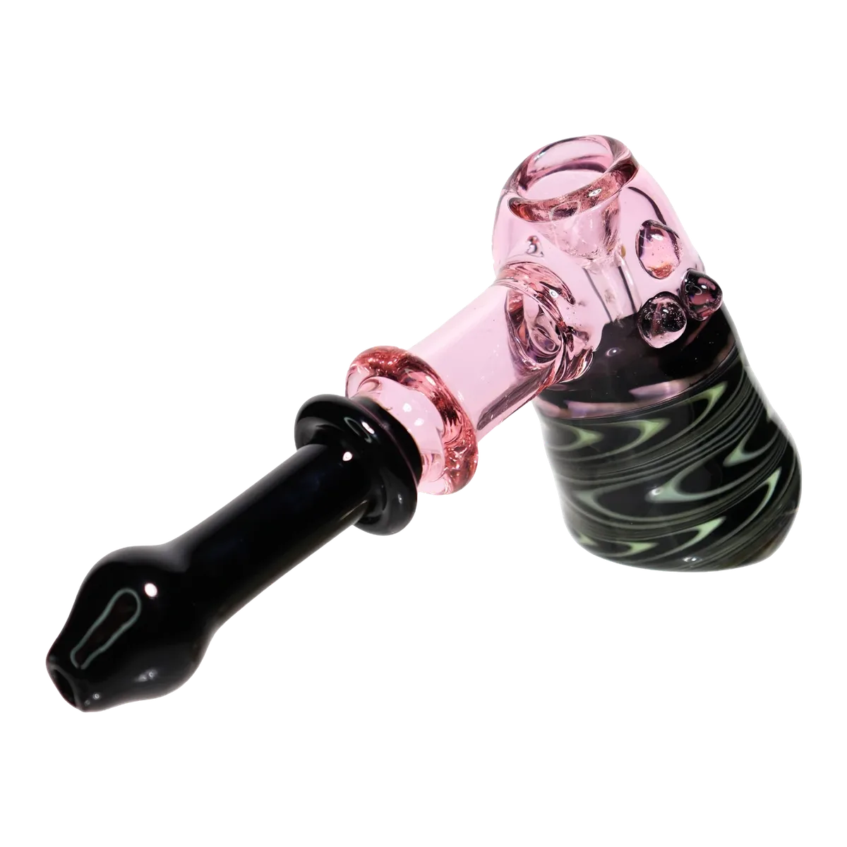 GC Black & Pink Swirl Hammer - 8 in.